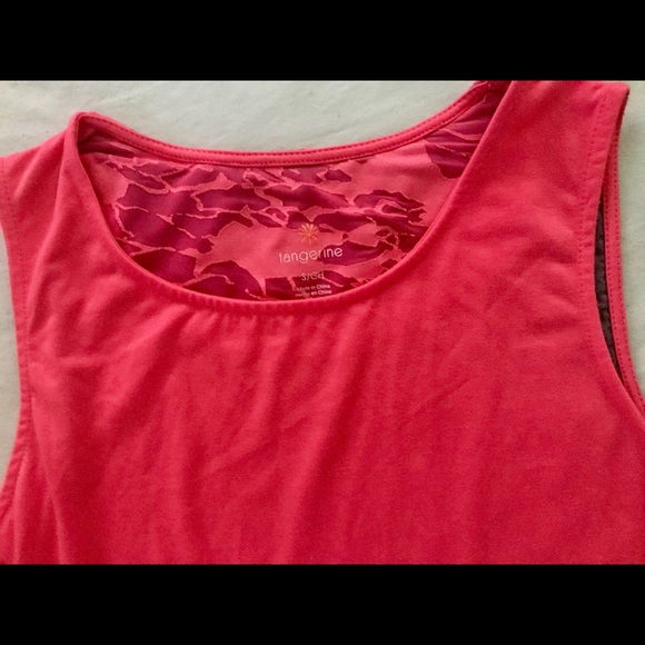 Tangerine Pink Tank - Picture 2 of 4